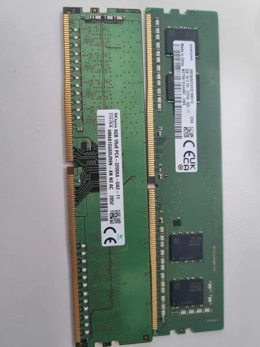 DDR4 8G 3200(2개)